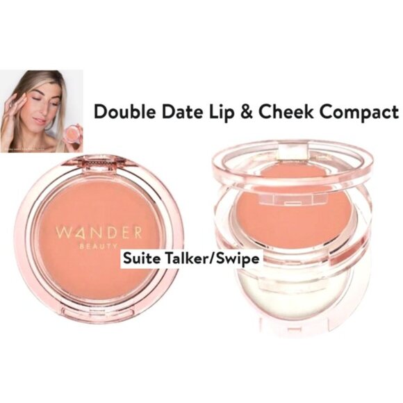 Wander Beauty Double Date* Lip & Cheek ~ Suite Talker/Swipe NIB Full Size - Picture 11 of 13